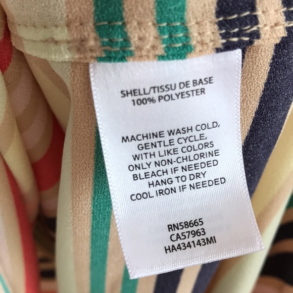 HALOGEN X ATLANTIC-PACIFIC Striped Shift Dress - Picture 13 of 13